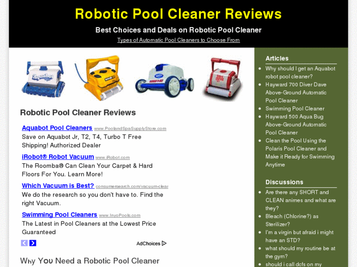 www.roboticpoolcleanerreviews.org