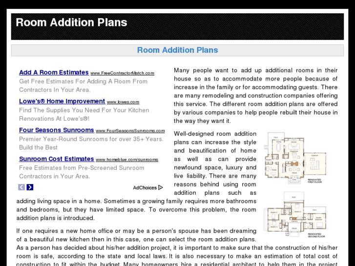 www.roomadditionplans.net