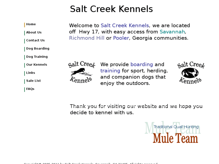 www.saltcreekkennels.com