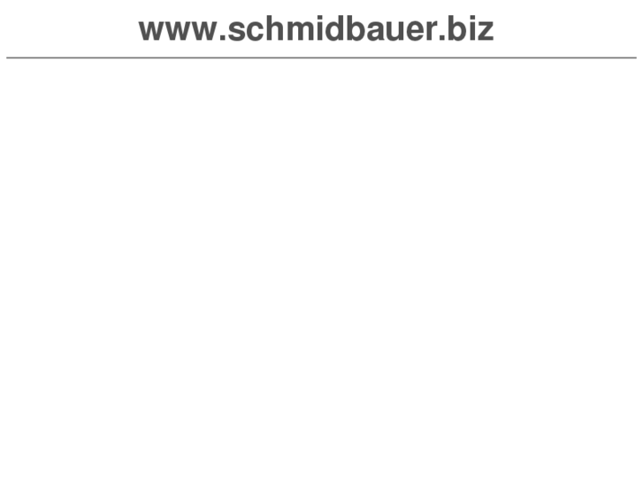 www.schmidbauer.biz