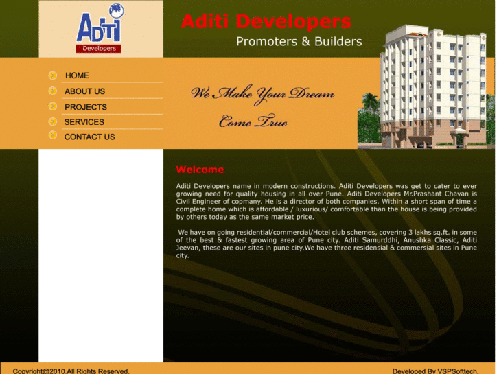 www.aditidevelopers.com