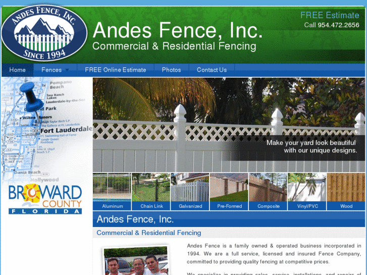 www.andesfence.com