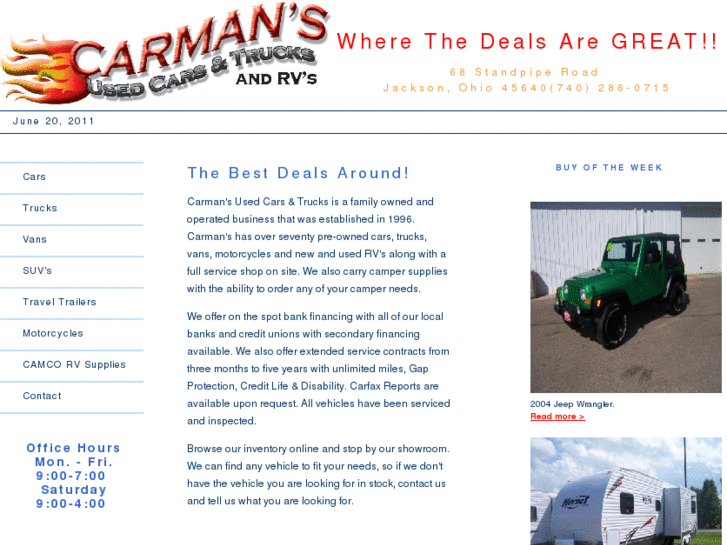 www.carmansusedcars.com