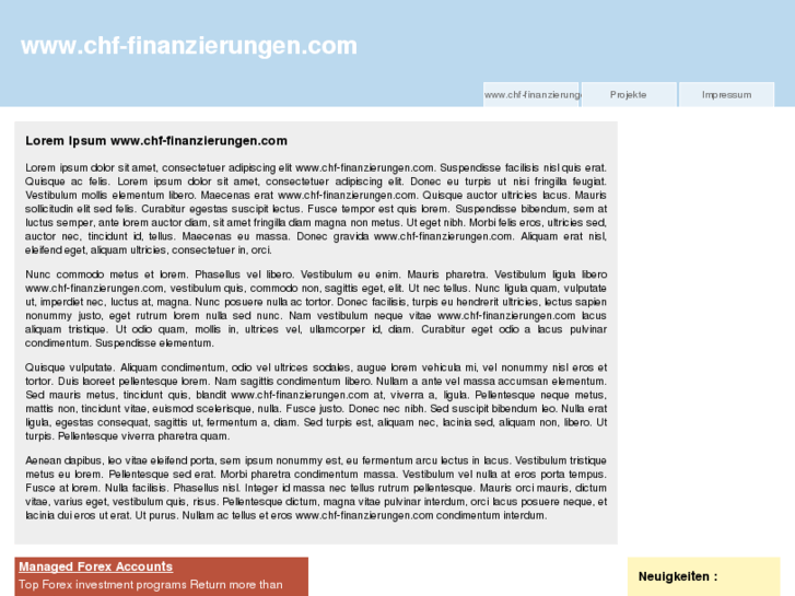 www.chf-finanzierungen.com