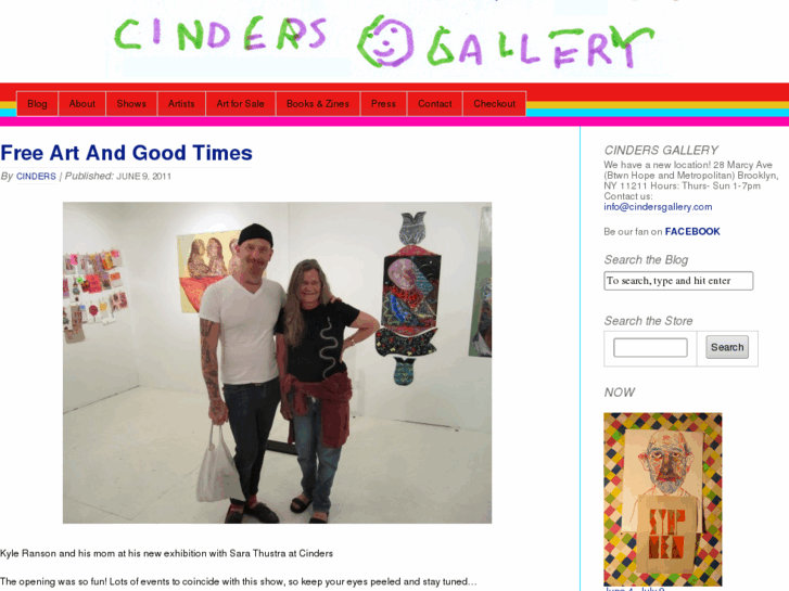 www.cindersgallery.com