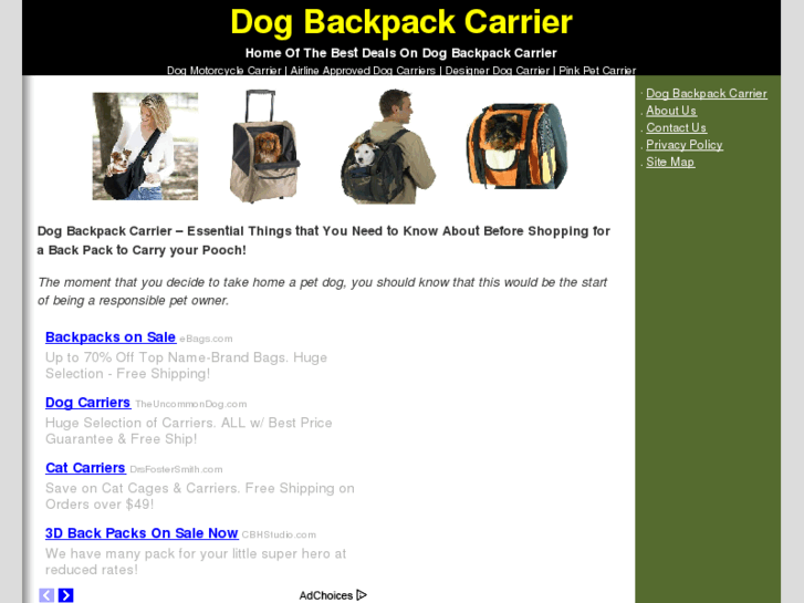 www.dogbackpackcarrier.com