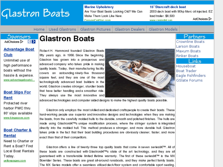 www.glastronboatsonline.com