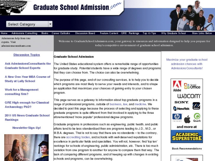 www.graduateschooladmission.com