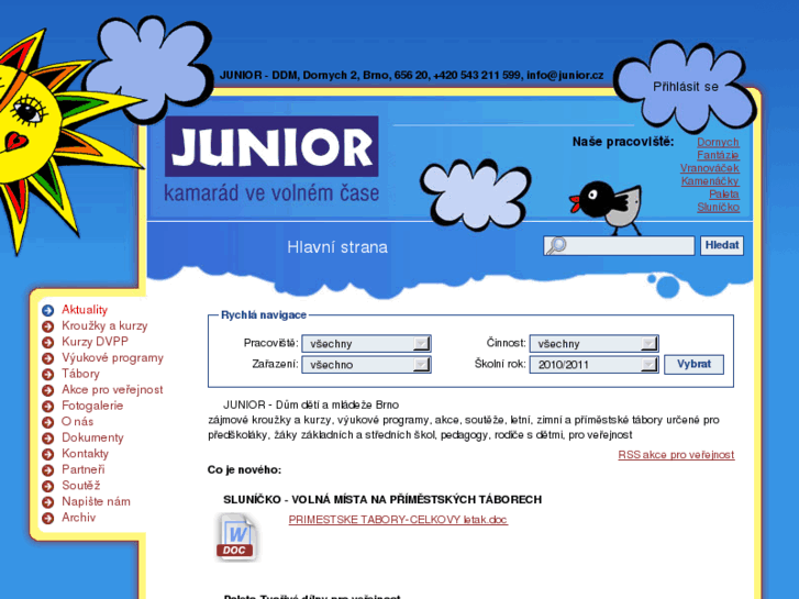 www.junior.cz
