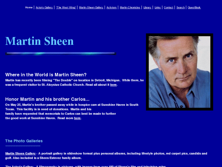 www.martinsheen.net