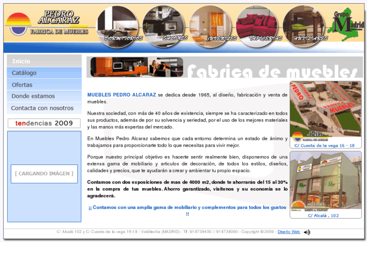 www.mueblespedroalcaraz.com