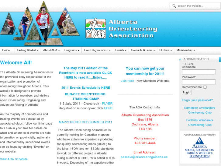 www.orienteeringalberta.ca