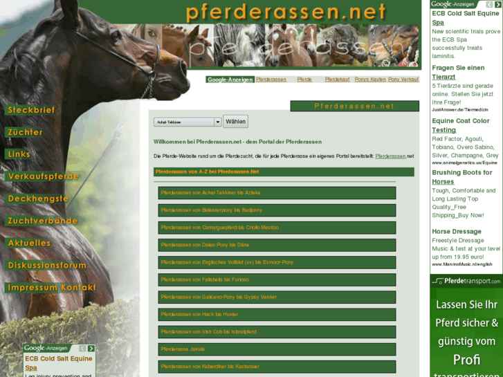 www.pferderassen.net