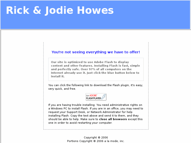 www.rickandjodiehowes.com