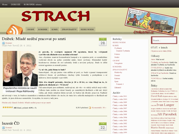 www.strach.cz