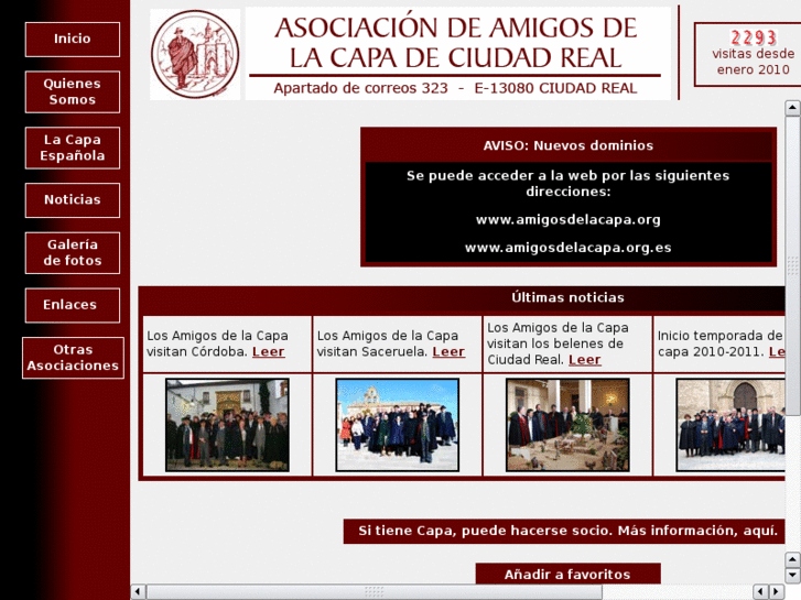 www.amigosdelacapa.org