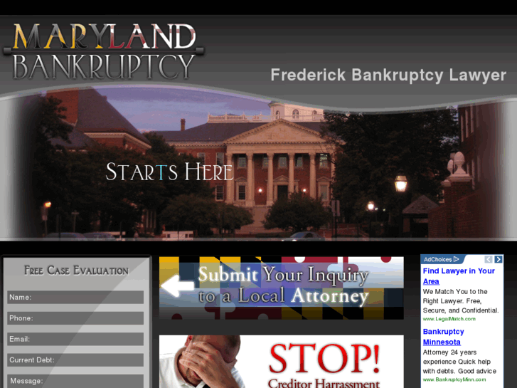 www.bankruptcylawyerfrederick.com