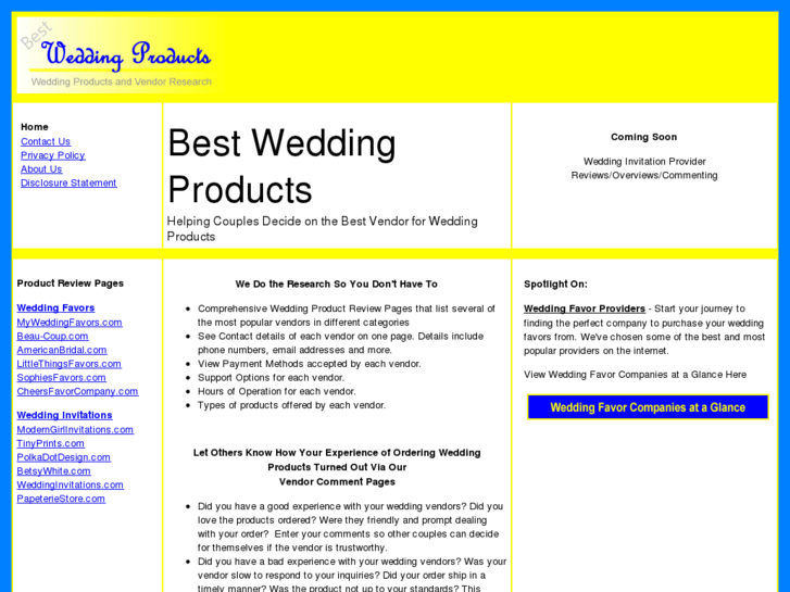 www.bestweddingproducts.com