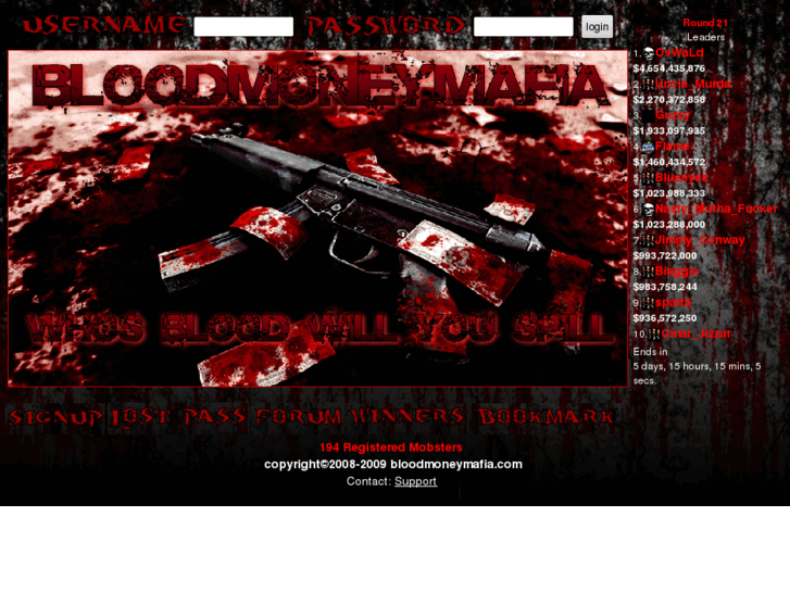 www.bloodmoneymafia.com