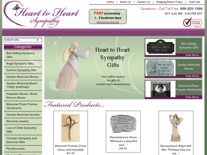 www.hearttoheartsympathygifts.com