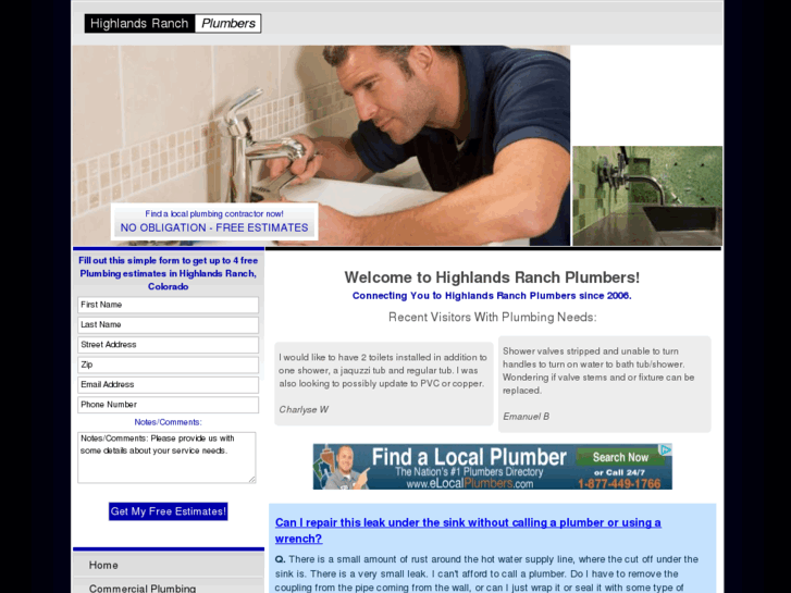 www.highlandsranchplumbers.com