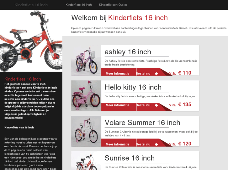 www.kinderfiets16inch.com