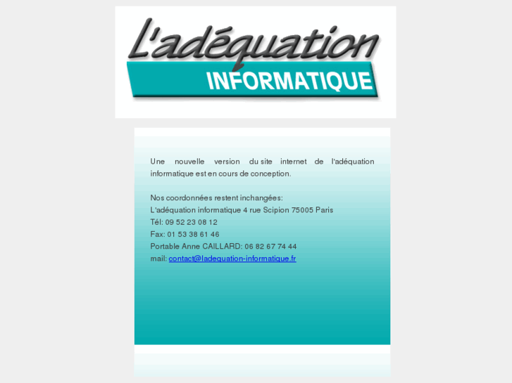 www.ladequation-informatique.fr
