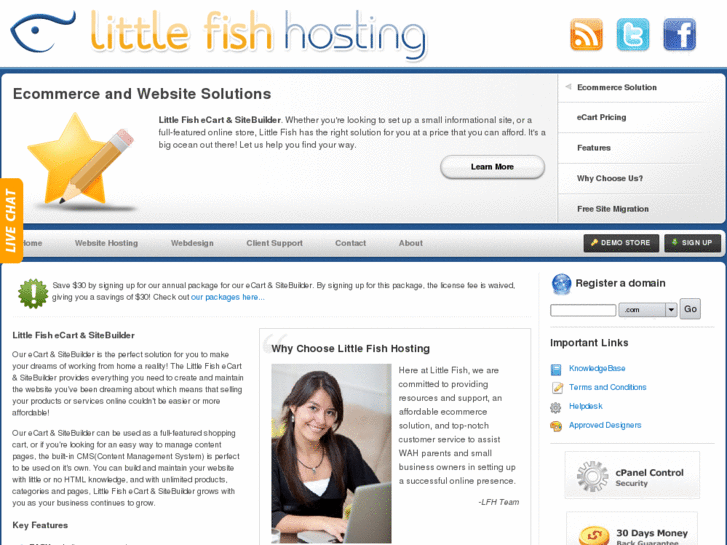 www.littlefishhosting.com