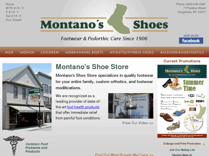 www.montanosshoestore.com