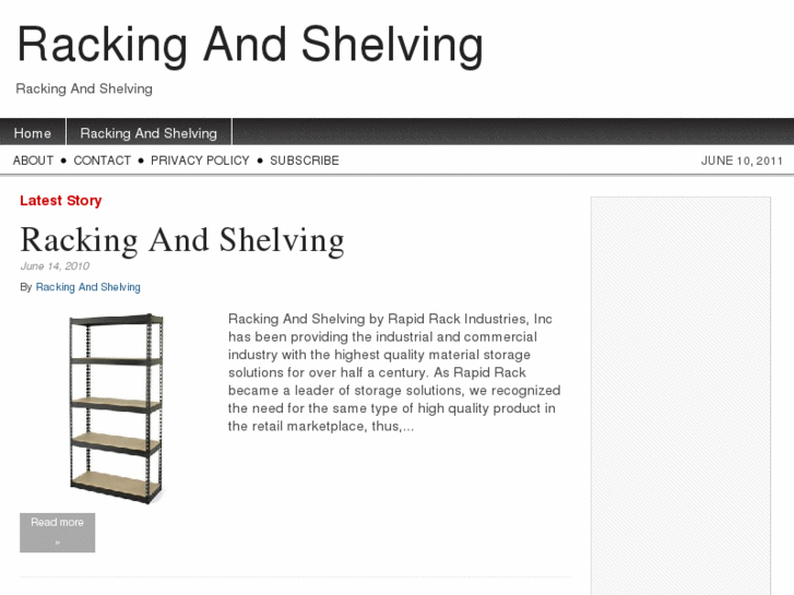 www.rackingandshelving.net