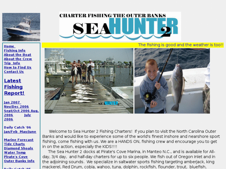 www.seahuntercharters.com