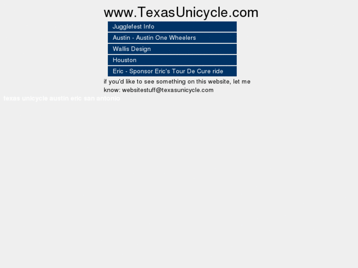 www.texasunicycle.com