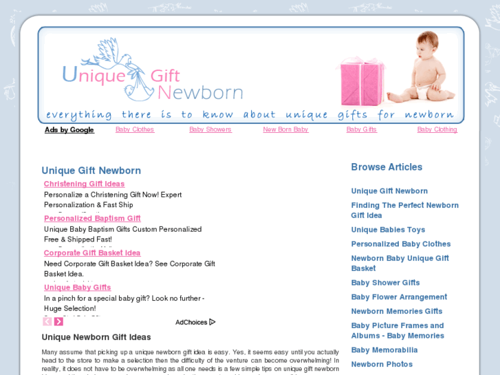 www.unique-gift-newborn.com