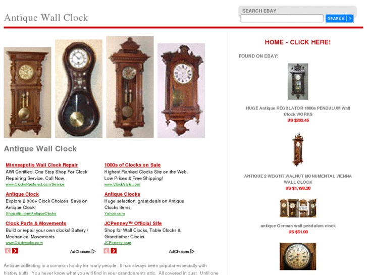 www.antiquewallclock.net