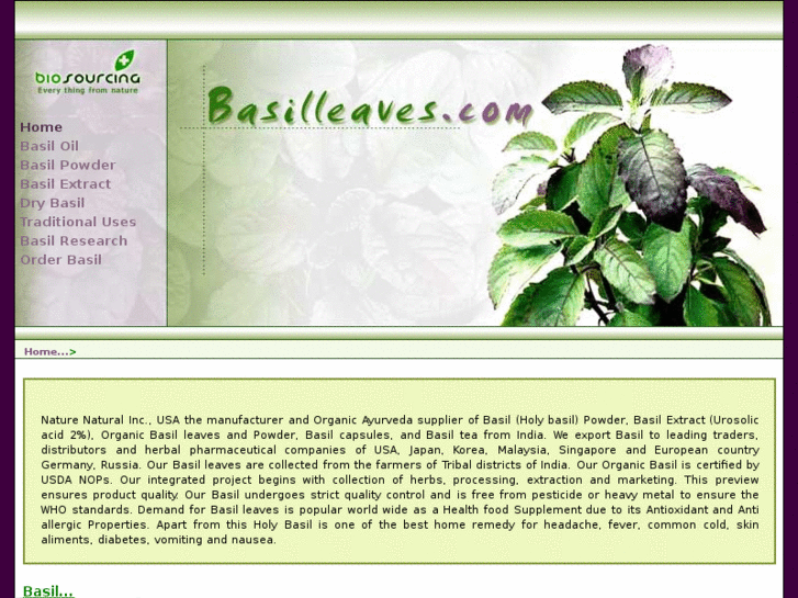 www.basilleaves.com