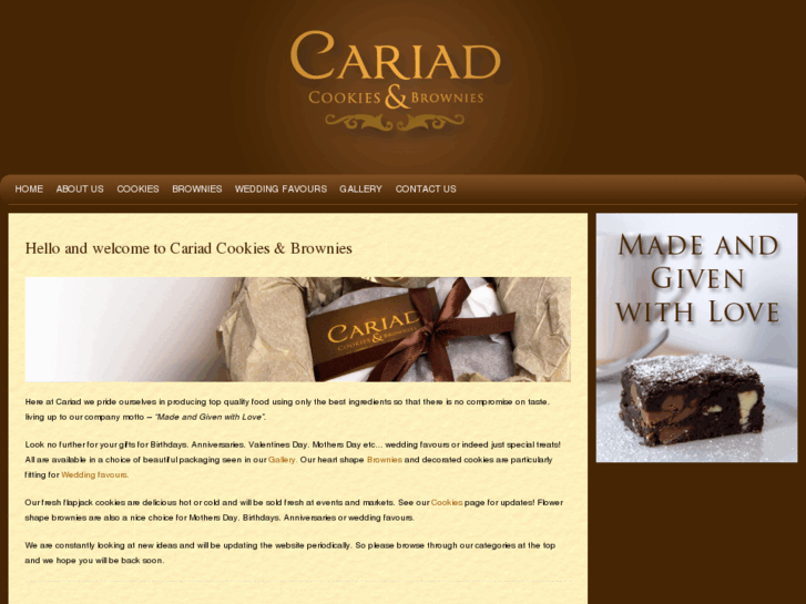 www.cariadcookiesandbrownies.com