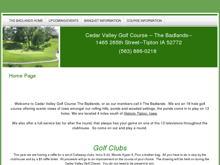 www.cedarvalleygolfcourse.com