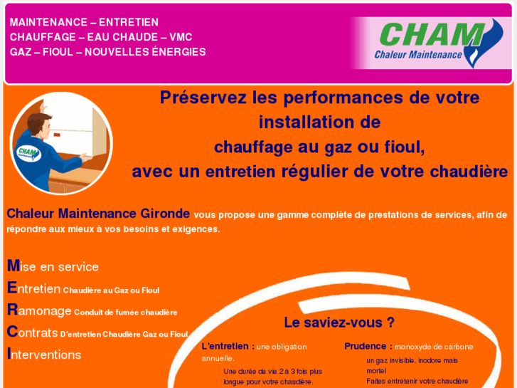 www.chaleur-maintenance-33.com