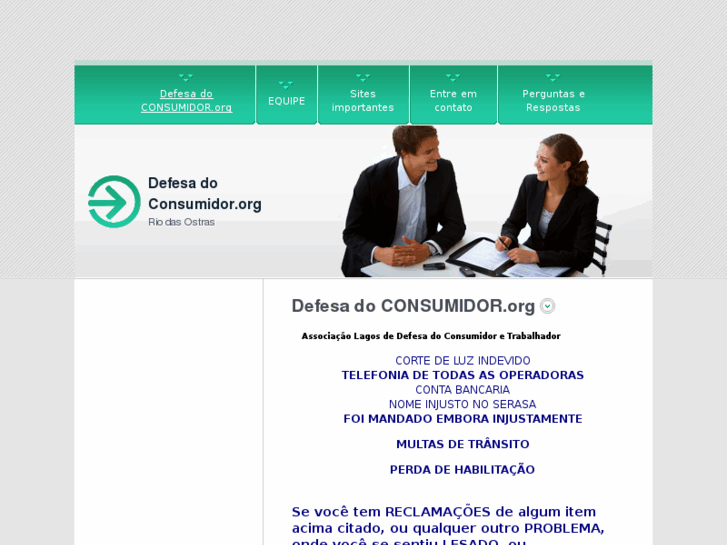 www.defesadoconsumidor.org