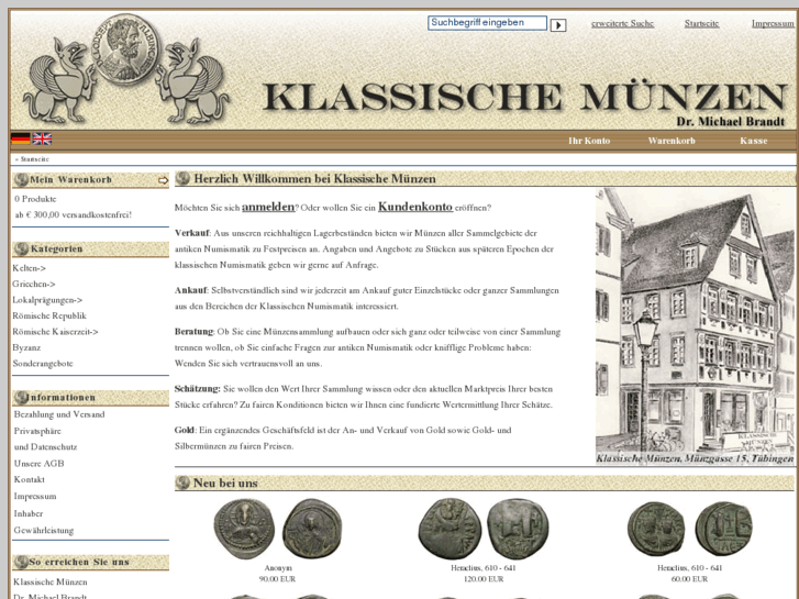 www.klassische-muenzen.de