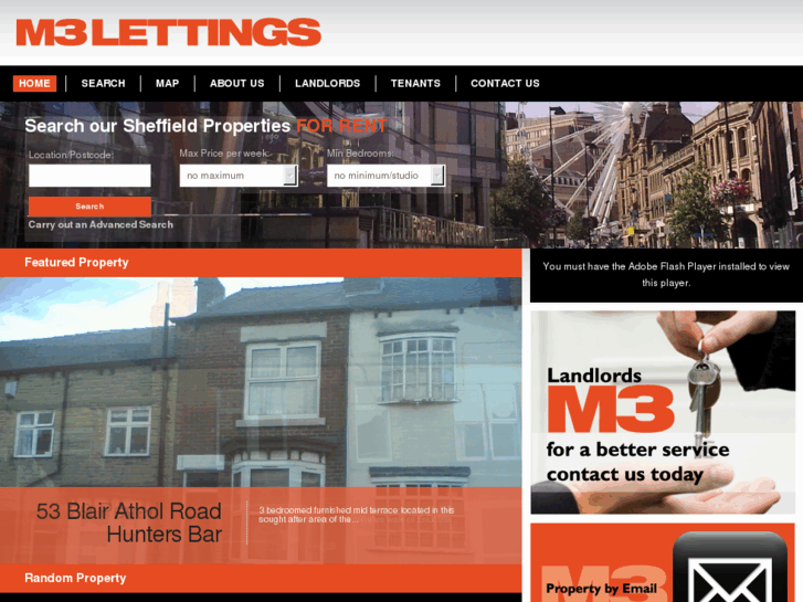 www.m3lettings.com