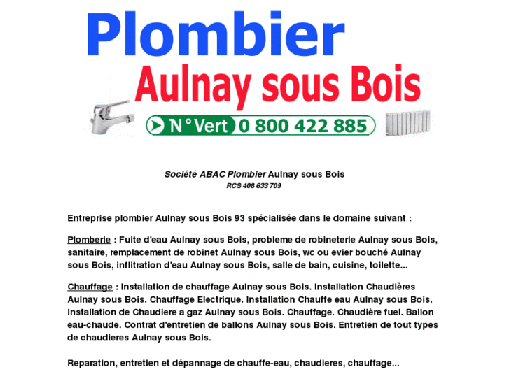 www.plombier-aulnay-sous-bois.com