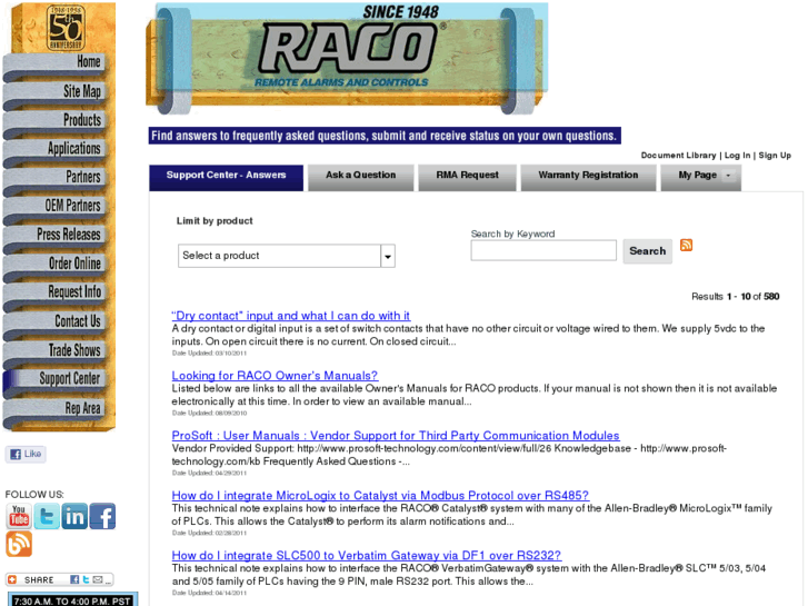 www.racosupport.com