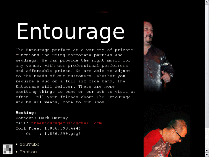 www.theentourageband.com