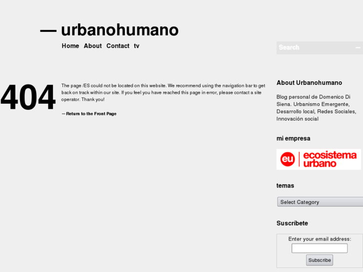 www.urbanohumano.es