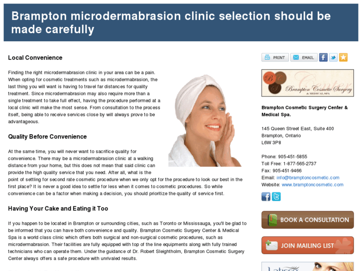 www.bramptonmicrodermabrasion.com