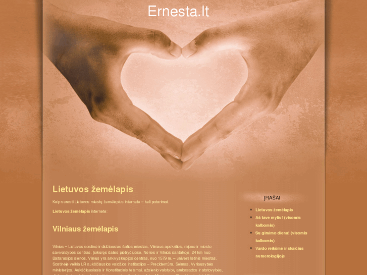 www.ernesta.lt