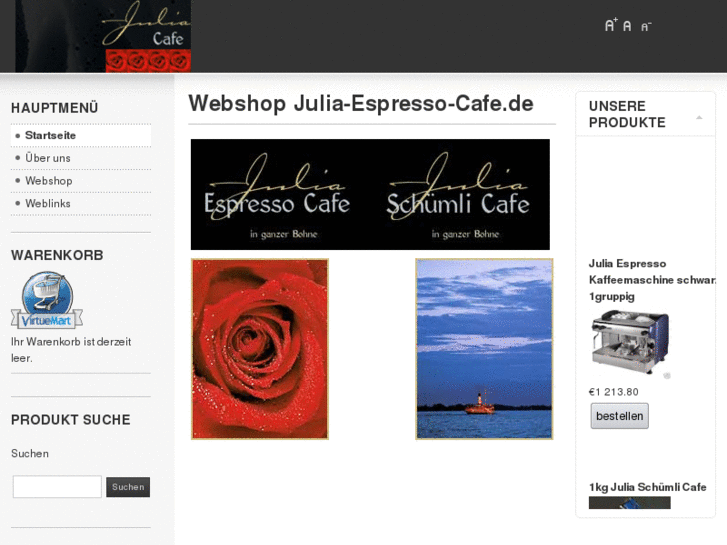 www.juliacafe.com