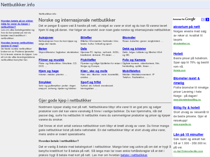 www.netbutikker.info