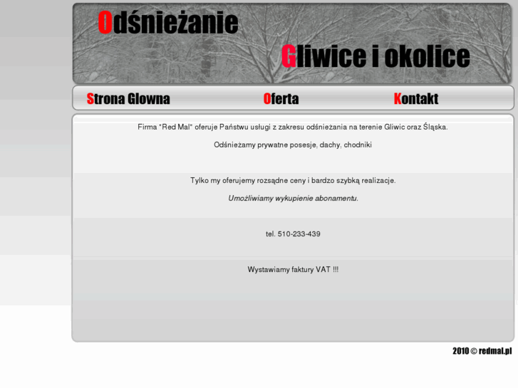 www.odsniezaniegliwice.pl